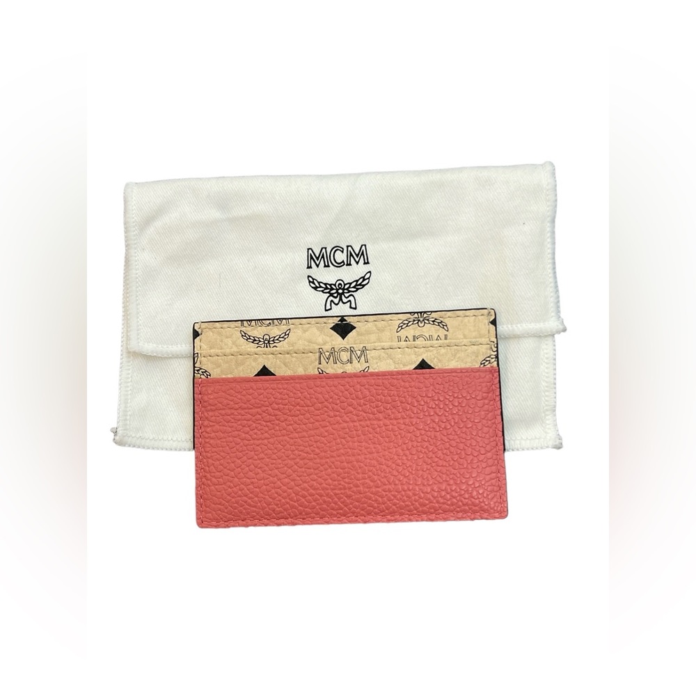 MCM CARD CASE IN VISETOS ORIGINAL - Picture 3 of 5